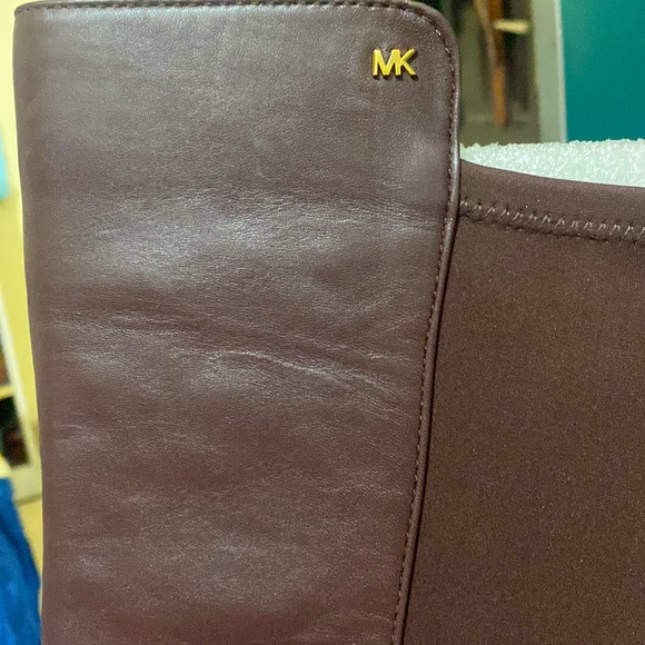 Michael Kors Women’s Bromley Boots in Tan Color - Picture 4 of 12